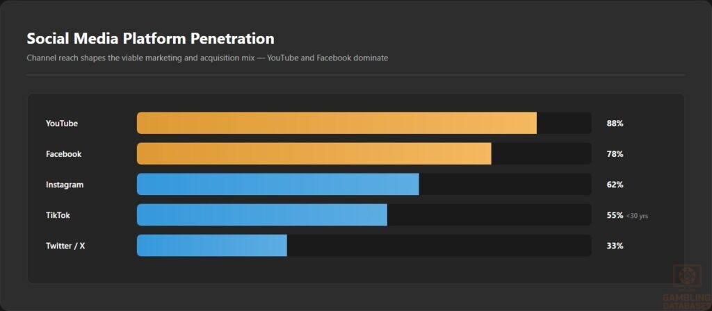 Social Media Platform Penetration