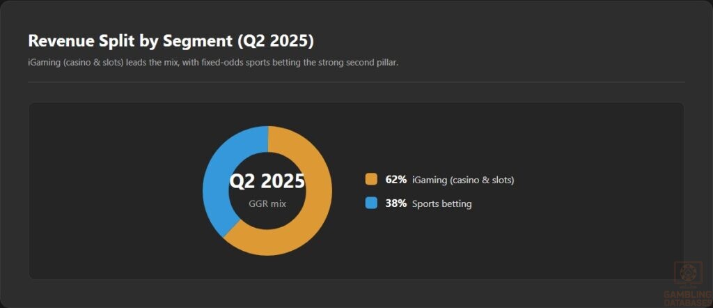 Revenue Split by Segment (Q2 2025)