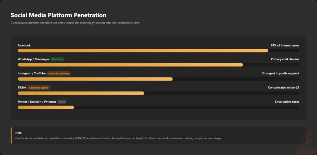 Social Media Platform Penetration