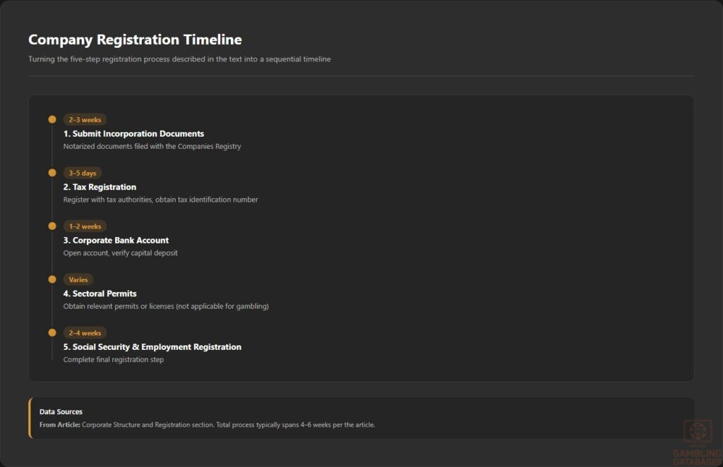 Company Registration Timeline