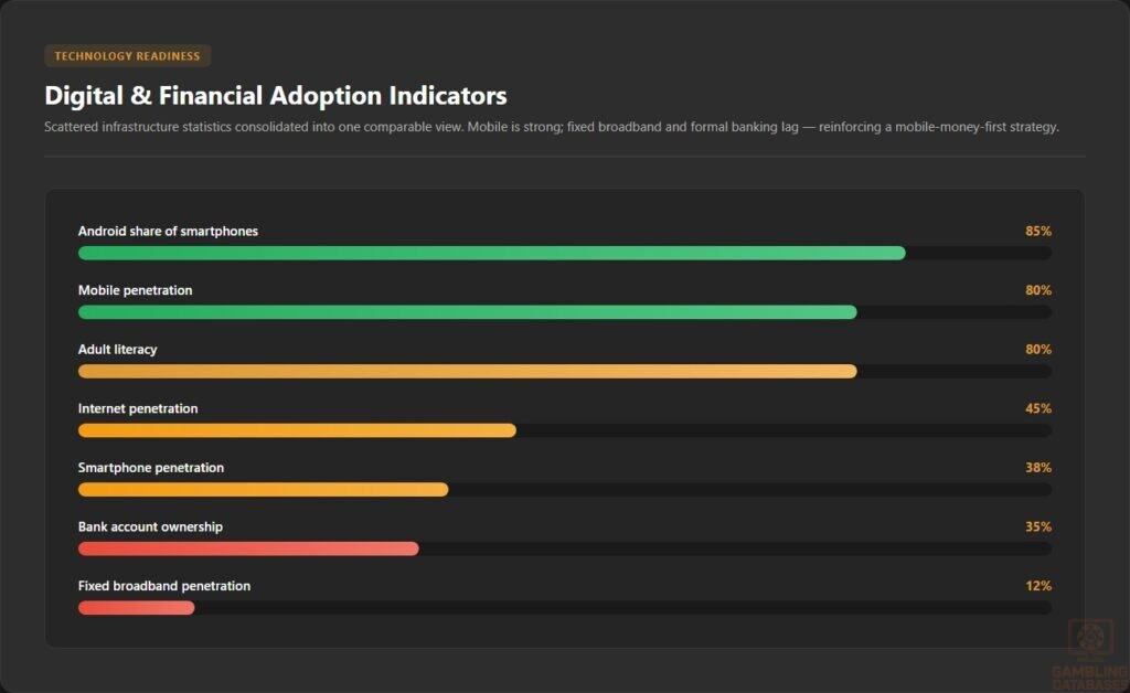 Digital & Financial Adoption Indicators