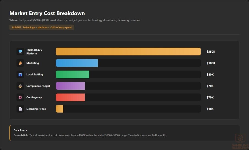 Market Entry Cost Breakdown