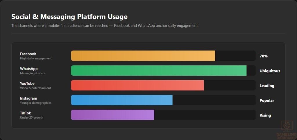 Social & Messaging Platform Usage