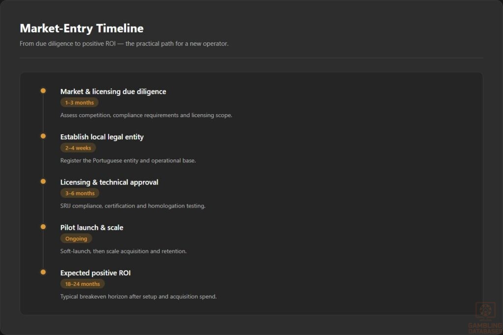 Market-Entry Timeline