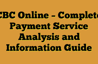 CBC Online – Complete Payment Service Analysis and Information Guide