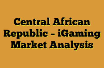 Central African Republic – iGaming Market Analysis