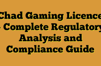 Chad Gaming Licence – Complete Regulatory Analysis and Compliance Guide
