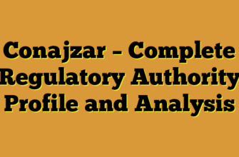 Conajzar – Complete Regulatory Authority Profile and Analysis