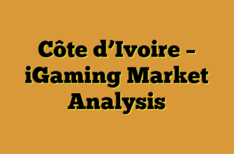 Côte d’Ivoire – iGaming Market Analysis