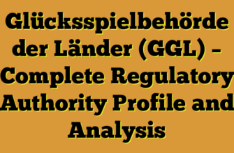 Glücksspielbehörde der Länder (GGL) – Complete Regulatory Authority Profile and Analysis