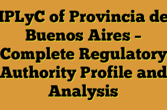 IPLyC of Provincia de Buenos Aires – Complete Regulatory Authority Profile and Analysis