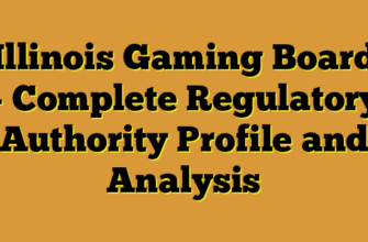 Illinois Gaming Board – Complete Regulatory Authority Profile and Analysis
