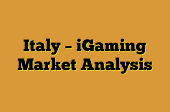 Italy – iGaming Market Analysis