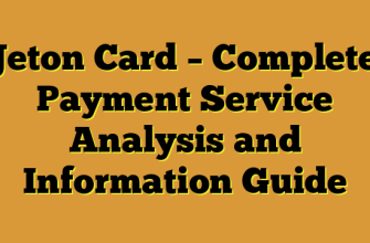 Jeton Card β Complete Payment Service Analysis and Information Guide