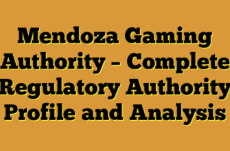Mendoza Gaming Authority – Complete Regulatory Authority Profile and Analysis