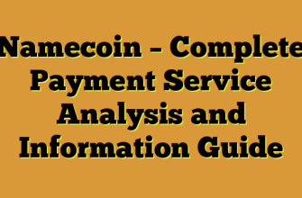 Namecoin – Complete Payment Service Analysis and Information Guide