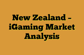 New Zealand – iGaming Market Analysis