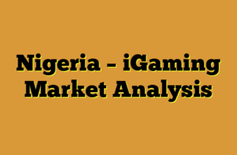 Nigeria – iGaming Market Analysis