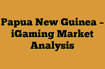 Papua New Guinea – iGaming Market Analysis