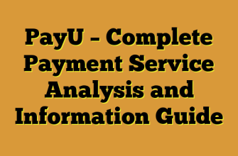 PayU – Complete Payment Service Analysis and Information Guide