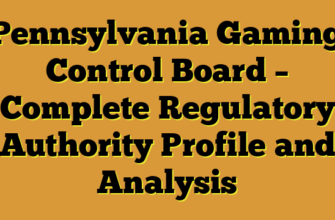 Pennsylvania Gaming Control Board – Complete Regulatory Authority Profile and Analysis