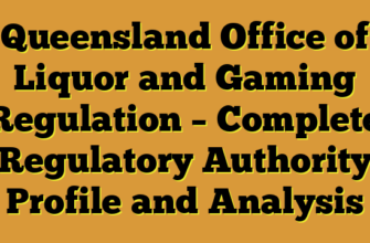 Queensland Office of Liquor and Gaming Regulation – Complete Regulatory Authority Profile and Analysis