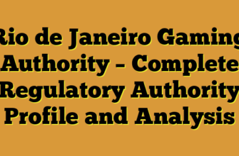 Rio de Janeiro Gaming Authority – Complete Regulatory Authority Profile and Analysis
