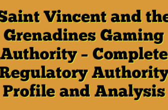 Saint Vincent and the Grenadines Gaming Authority – Complete Regulatory Authority Profile and Analysis