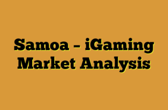 Samoa – iGaming Market Analysis
