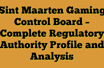 Sint Maarten Gaming Control Board – Complete Regulatory Authority Profile and Analysis
