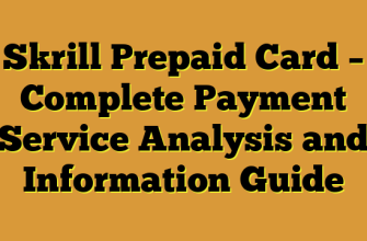 Skrill Prepaid Card β Complete Payment Service Analysis and Information Guide