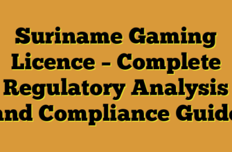 Suriname Gaming Licence – Complete Regulatory Analysis and Compliance Guide