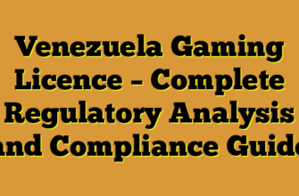 Venezuela Gaming Licence – Complete Regulatory Analysis and Compliance Guide