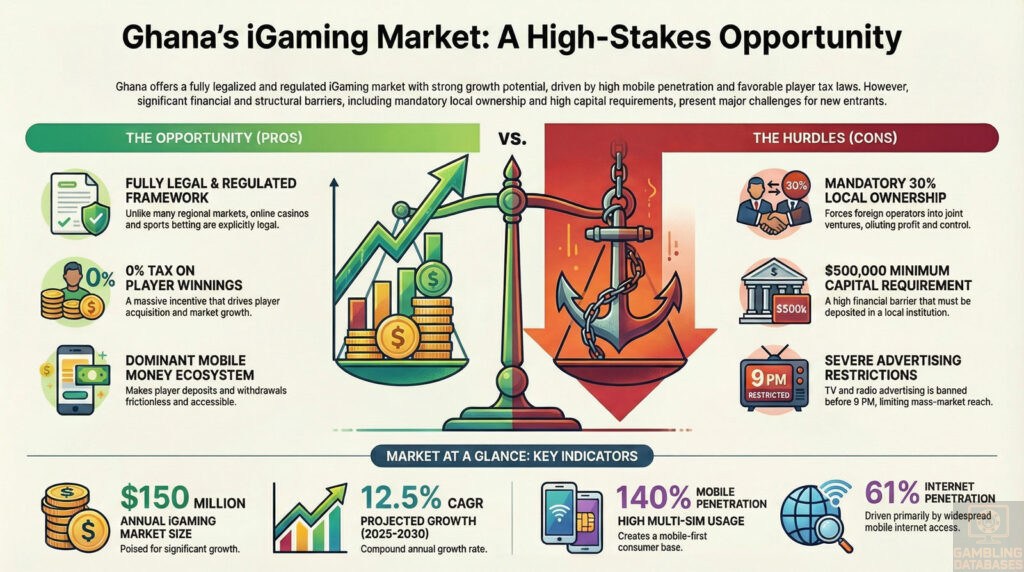 Ghana - iGaming Market Analysis