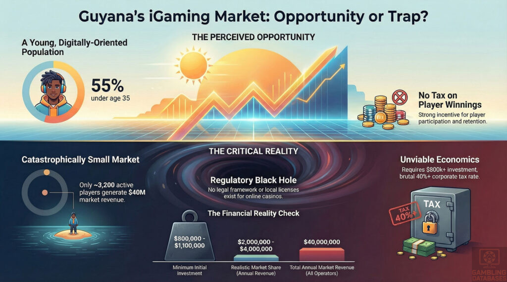 Guyana - iGaming Market Analysis