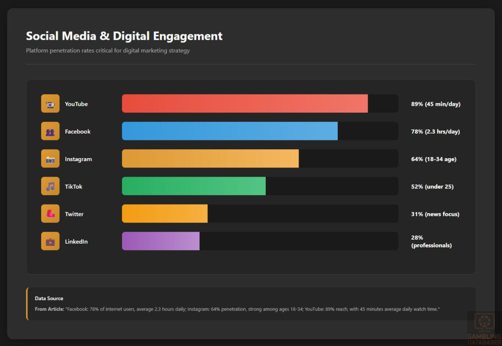 Social Media Platform Penetration