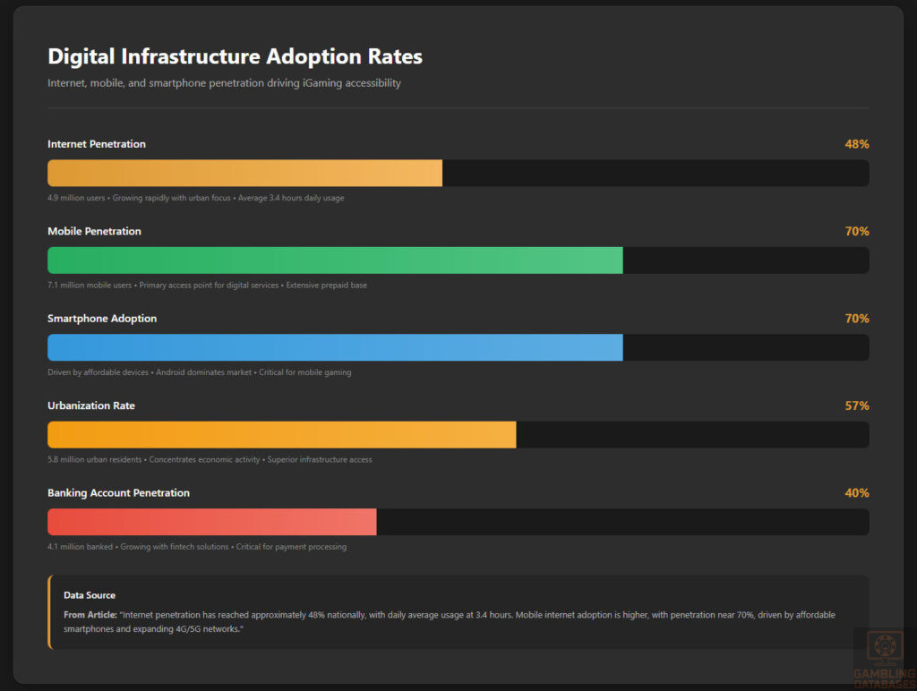 Digital Infrastructure Adoption Rates